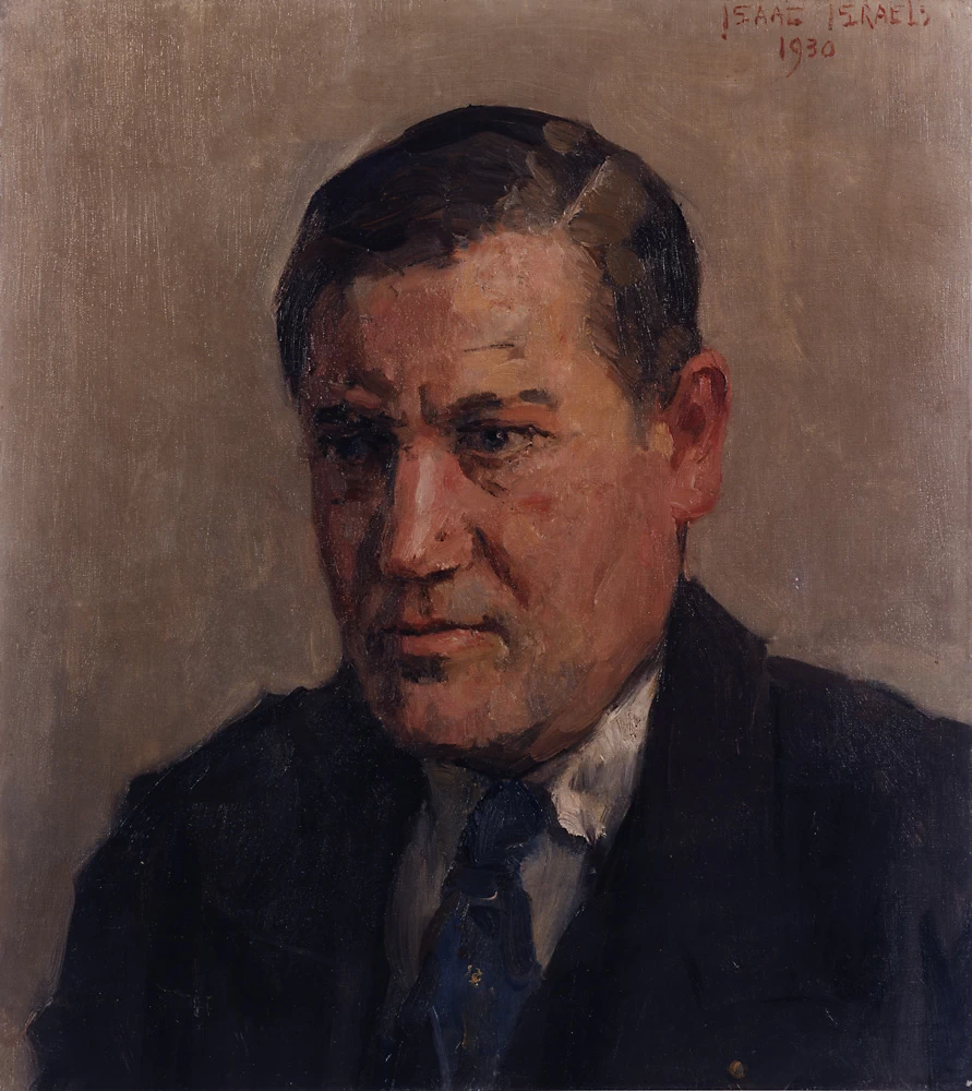 Isaac Israëls - 100, Portrait of the architect Jan Wils, Het Nieuwe Instituut, Totterdam